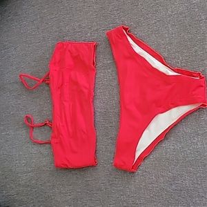 Bandeau bathing suit